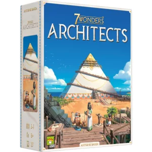 Couverture de 7 wonders architects distribué par Asmodee
