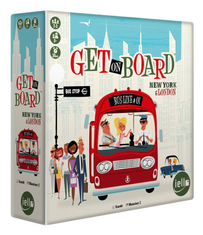 Get on Board London couverture - Iello Get On Board : London & New York