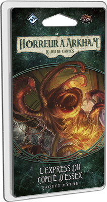 Horreur à Arkham le jeu de cartes extension l'express du comté d'essex couverture - asmodee Horreur à Arkham JCE : L'Express du Comté d'Essex