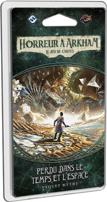 Horreur à Arkham le jeu de cartes extension perdu dans le temps et l'espace couverture - asmodee Horreur à Arkham JCE : Perdu dans le temps et l'Espace