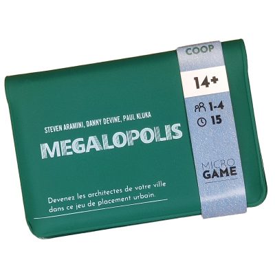 Megalopolis couverture - surfin meeple Megalopolis