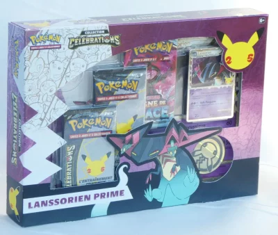 Pokemon 25 ans Lanssorien couverture - asmodee Pokémon 25 ans : Lanssorien Prime