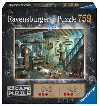 Ravensburger Puzzle La cave de le terreur couverture - iello Escape Puzzle : La Cave de la Terreur