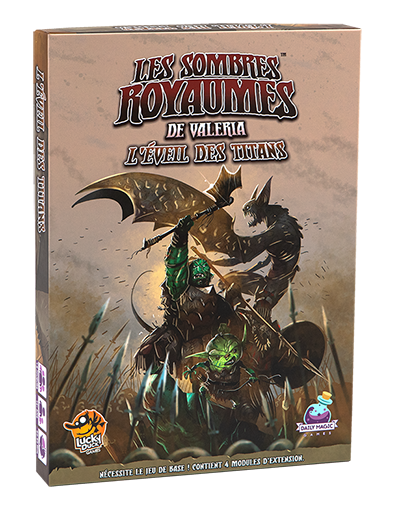 Les Sombres Royaumes de Valéria Ext - Eveil des titans