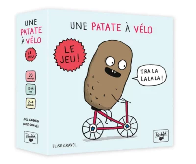 Une patate à velo couverture - Gigamic Une patate à Vélo