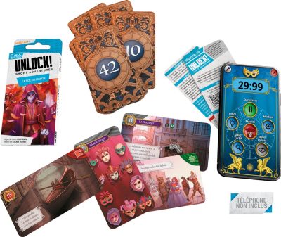 Unlock ! Short Adventures 3 Le vol de l'ange contenu - asmodee
