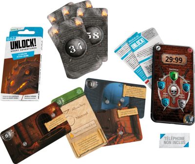 Unlock ! Short Adventures 4 Le donjon de Doo-Arann contenu - asmodee