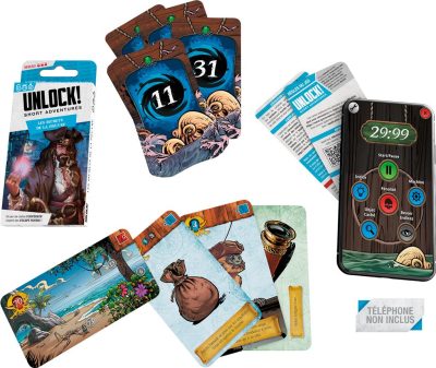 Unlock ! Short Adventures 6 Les Secrets de la Pieuvre contenu - asmodee