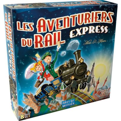 aventuriers du rail express couverture - asmodee Les Aventuriers du Rail : Express