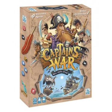Couverture de captain's war distribué par Gigamic