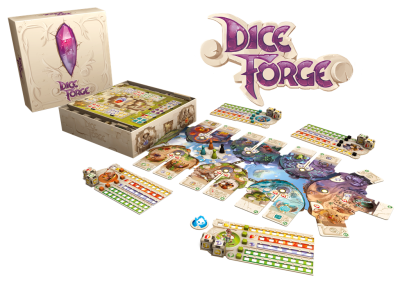 dice forge contenue - asmodee