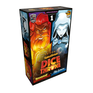 Dice Throne S1 Barbare vs Elfe