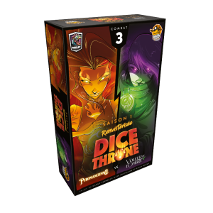 Dice Throne S1 Voleur de l'Ombre vs Pyromancienne