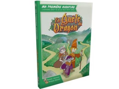 en quete du dragon couverture - blackrock Ma 1ère Aventure : En Quête Du Dragon