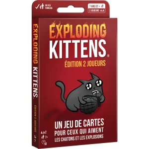 couverture d'Exploding Kittens édition 2 joueurs