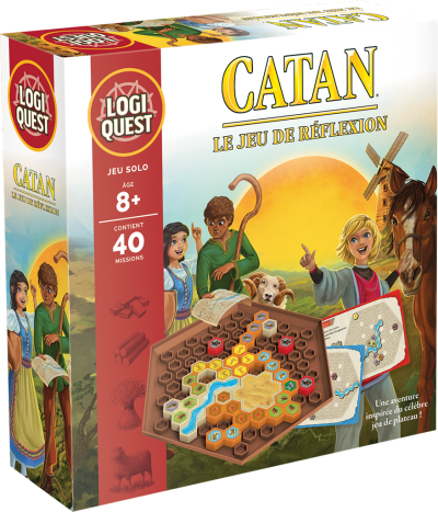 logiquest catan couverture - asmodee Logiquest : Catan