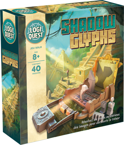 logiquest shadow contenue - asmodee Logiquest : Shadow Glyphs