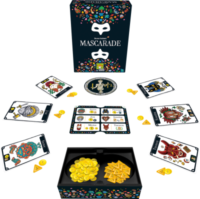 mascarade contenu - asmodee