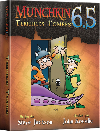 munchkin 6.5 couverture - asmodee Munchkin 6.5 : Terribles Tombes ( extension )