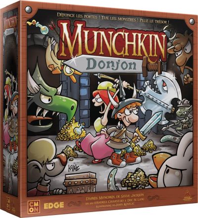 munchkin donjon couverture - asmodee Munchkin Donjon