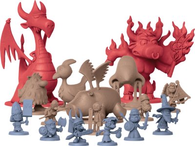 munchkin donjon contenu bis - asmodee