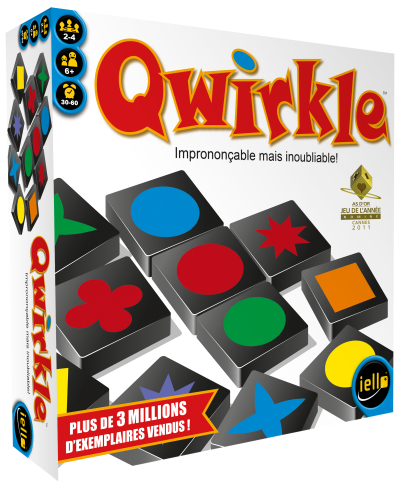 qwirkle couverture - iello Qwirkle