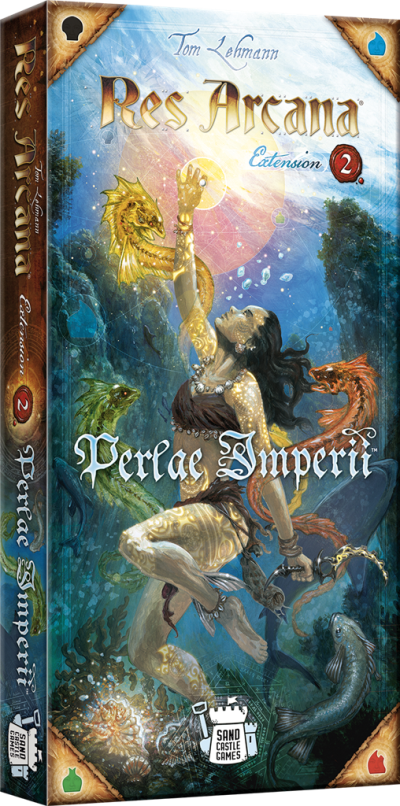 res arcana perlae couverture - asmodee Res Arcana : Perlae Imperii (extension 2)
