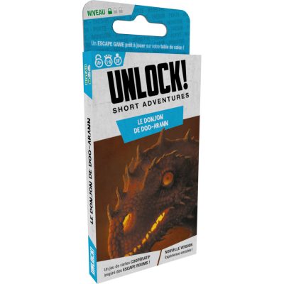 unlock! short adventures le donjon de doo arann couverture - asmodee Unlock Short Adventure 4 : Le Donjon de Doo-Arann