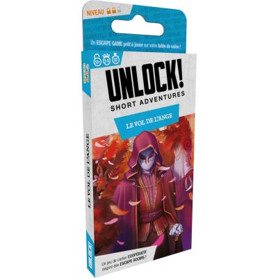 unlock! short adventures le vol de l'ange couverture - asmodee Unlock Short Adventure 3 : le Vol de l'Ange