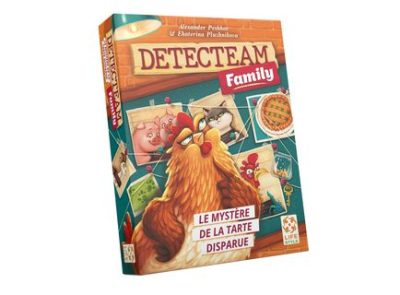 Detecteam Family Tarte Disparue Couverture - Blackrock Games Detecteam : Le Mystère de la Tarte Disparue