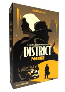 district noir couverture - Blackrock Games District Noir