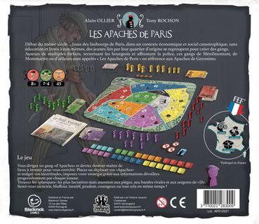 les apaches de paris dos - Blackrock Games