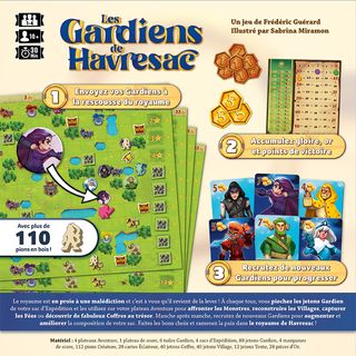 les gardiens de havresac dos - Blackrock Games