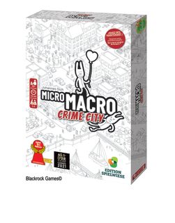 micro macro 1 couverture - blackrock games Micro Macro 1 : Crime City