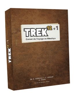 trek 12 + 1 couverture - blackrock Trek 12 +1 - Carnet de Voyage en Himalaya