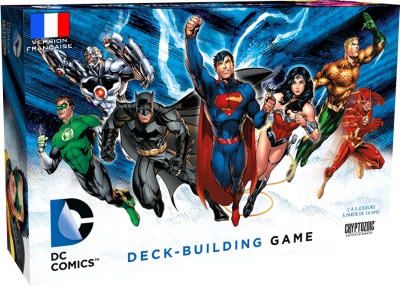 DC Comics Deck-Building-Jeu de base-Couverture DC Comics Deck-Building - Jeu de base