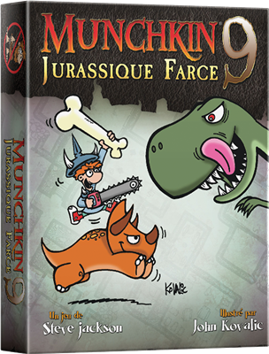 munchkin_9_farce_jurassique-couverture Munchkin 9 : Jurassique Farce ( extension )