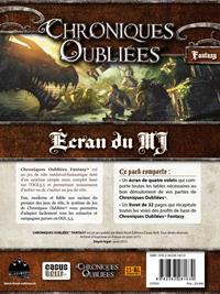 Chroniques Oubliées : Ecran du MJ
