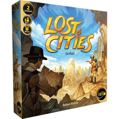 lost cities le duel couverture - iello Lost Cities : Le Duel