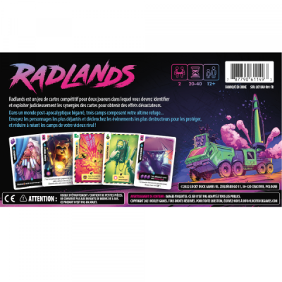 Radlands-dessous