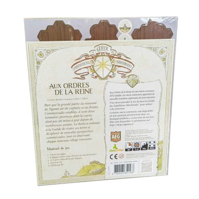 la guilde des expeditions marchandes extension couverture - neoludis La Guilde des Expéditions Marchandes Extension - Aux Ordres de la Reine