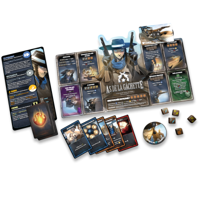 Dice Throne Saison 2 As de la gâchette vs Samourai contenu - neoludis