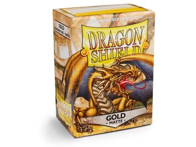 Dragon Shield-Sleeves standard-gold matte Dragon Shield-Sleeves standard-Matte Gold
