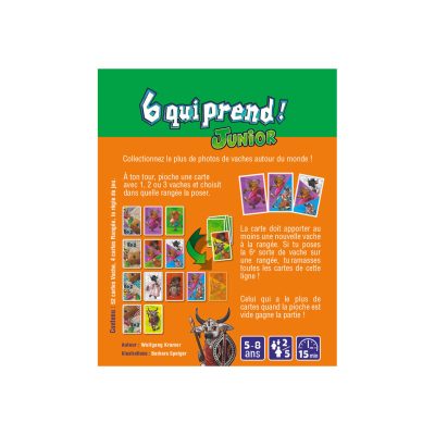 6 qui prend junior dos - gigamic