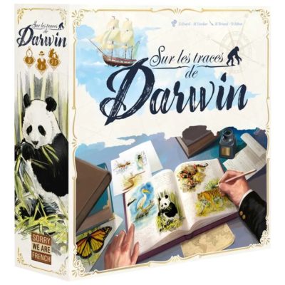 Darwin couverture - gigamic Sur Les Traces de Darwin