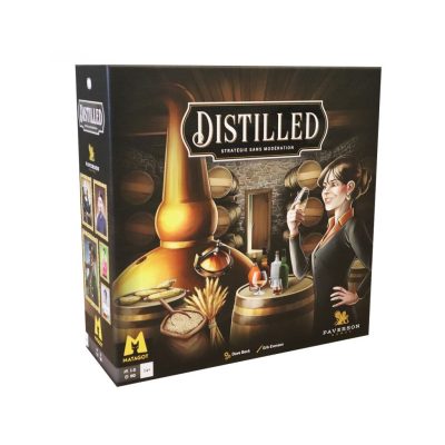 distilled couverture - surfin meeple Distilled