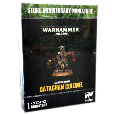 Astra Militarum Catachan Golonel W40K: Astra Militarum :Catachan Golonel