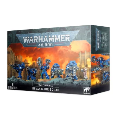 W40K : Space Marines : Devastator Squad