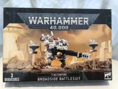 T'au empire Broadside battlesuit-couverture-Gamewhorshop W40K : T'au Empire : Broadside Battlesuit