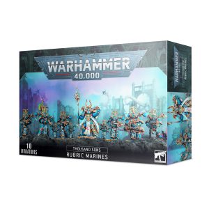 W40K : Thousand sons : Rubric Marines